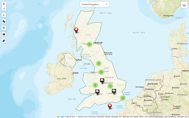 Image of Project 1, Gazetteer.